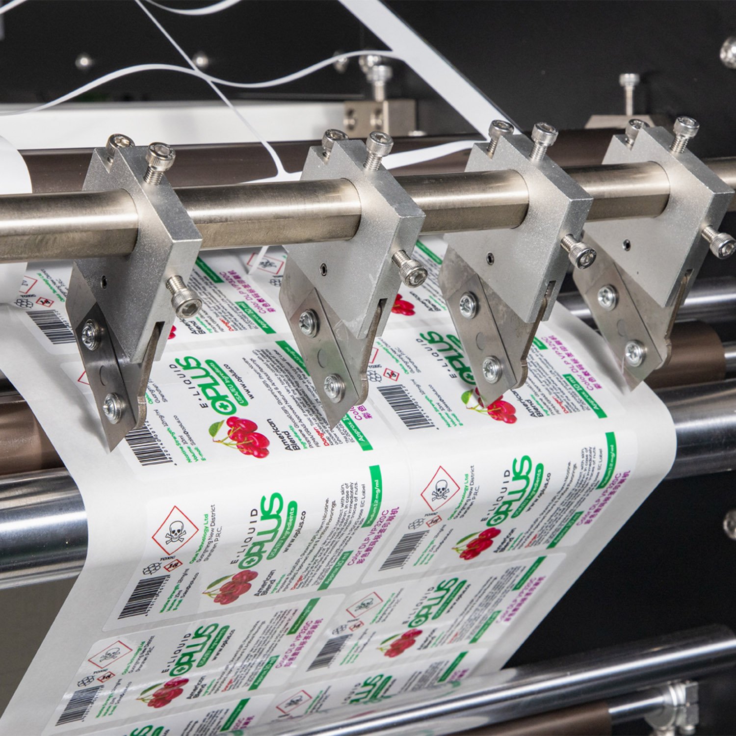Automatic Digital Adhesive Sticker Label Dominator Die Cut Machines Slitter Rewinder Barcode Laser Label Die Cutting Machine