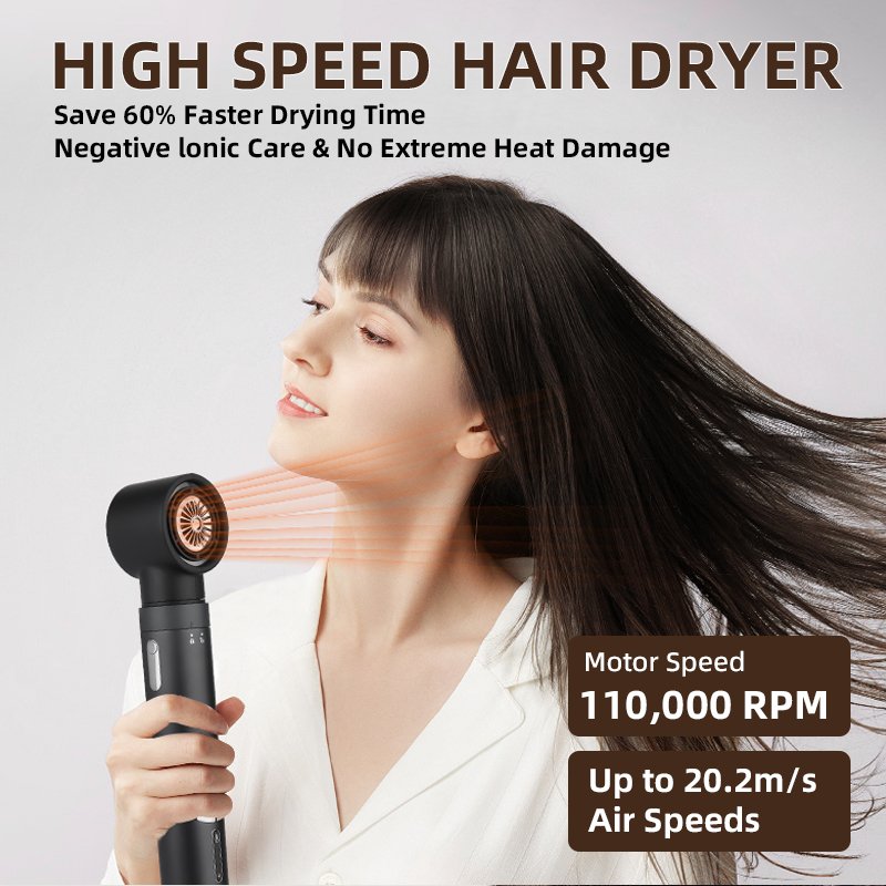 Factory Customization Hot Air Styling Brush Faster Drying Hair Dryer 7 in 1 High Speed Hair Dryer Auto Air Curler Set
