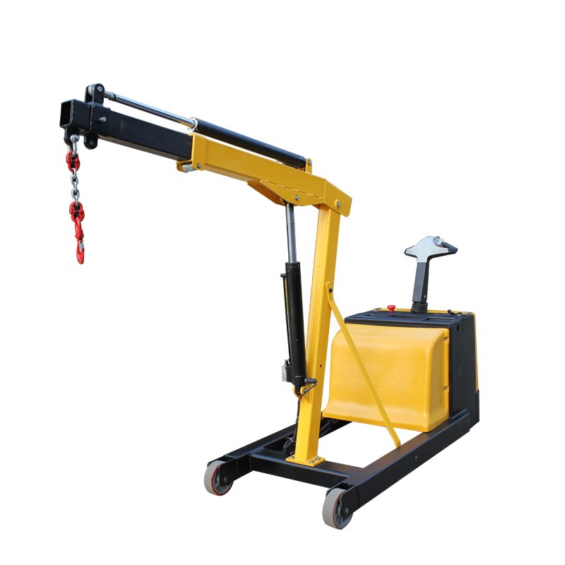 Cheap Battery Power Hydraulic Pump Lifter 1200kg Heavy Load Crane for Farm Construction Workshop Family Repair Use