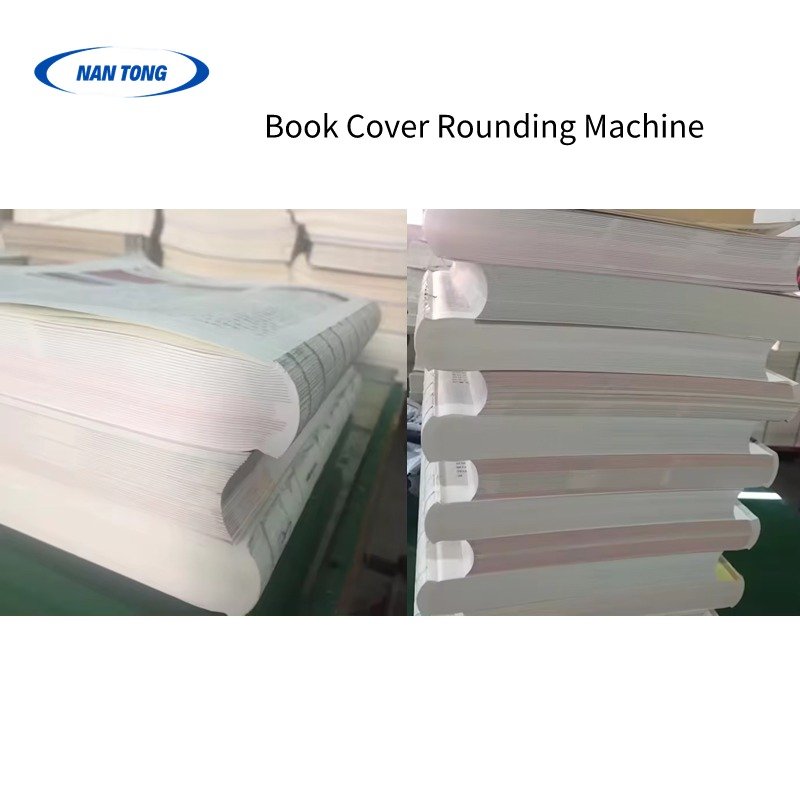Semi-Auto Book Block Rounding and Backing Machine Hardcover Book Block Forming Round Ridge Back Shaping Machine
