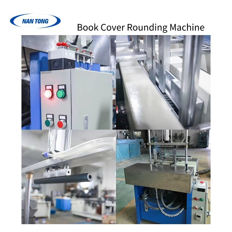 Semi-Auto Book Block Rounding and Backing Machine Hardcover Book Block Forming Round Ridge Back Shaping Machine