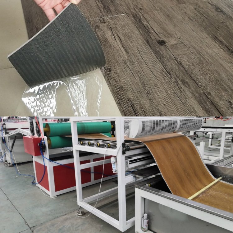 LVT Self-adhesive Floor Machine, Luxury Vinyl Tile Flexible Floor Machine