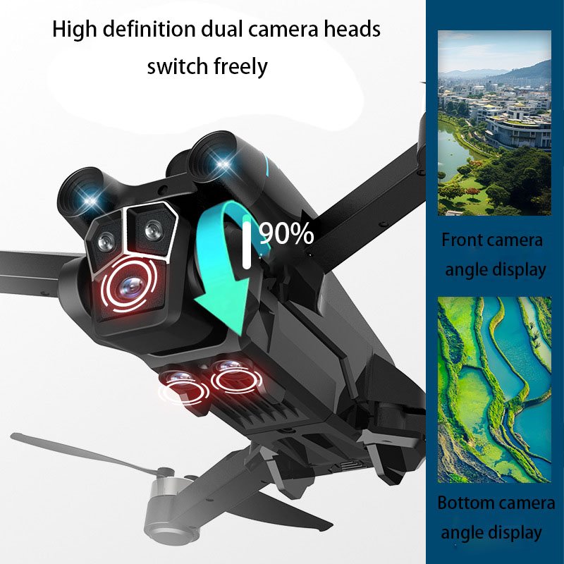 New SK002 Obstacle Avoidance Aircraft Camera Brushless Motor Drone Aerial Photography Fixed Altitude Remote-controlled Aircraft