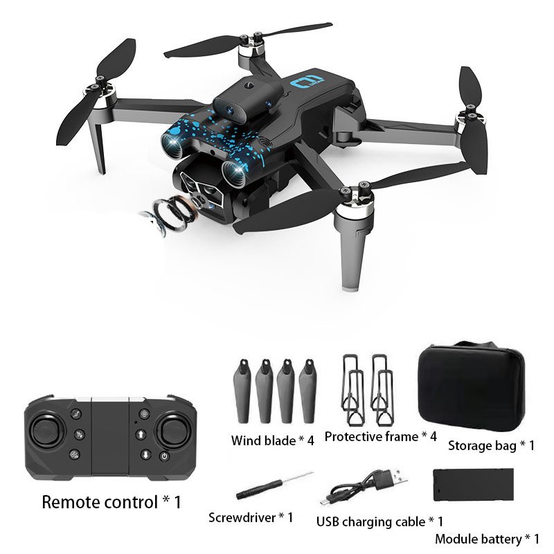 New SK002 Obstacle Avoidance Aircraft Camera Brushless Motor Drone Aerial Photography Fixed Altitude Remote-controlled Aircraft