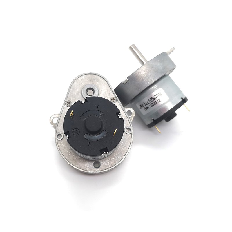 High Quality 6V/12V/24V DC Geared Motor 48E520 with 60 RPM Speed Reduction for Fan & Electric Bicycle Certified by ROHS