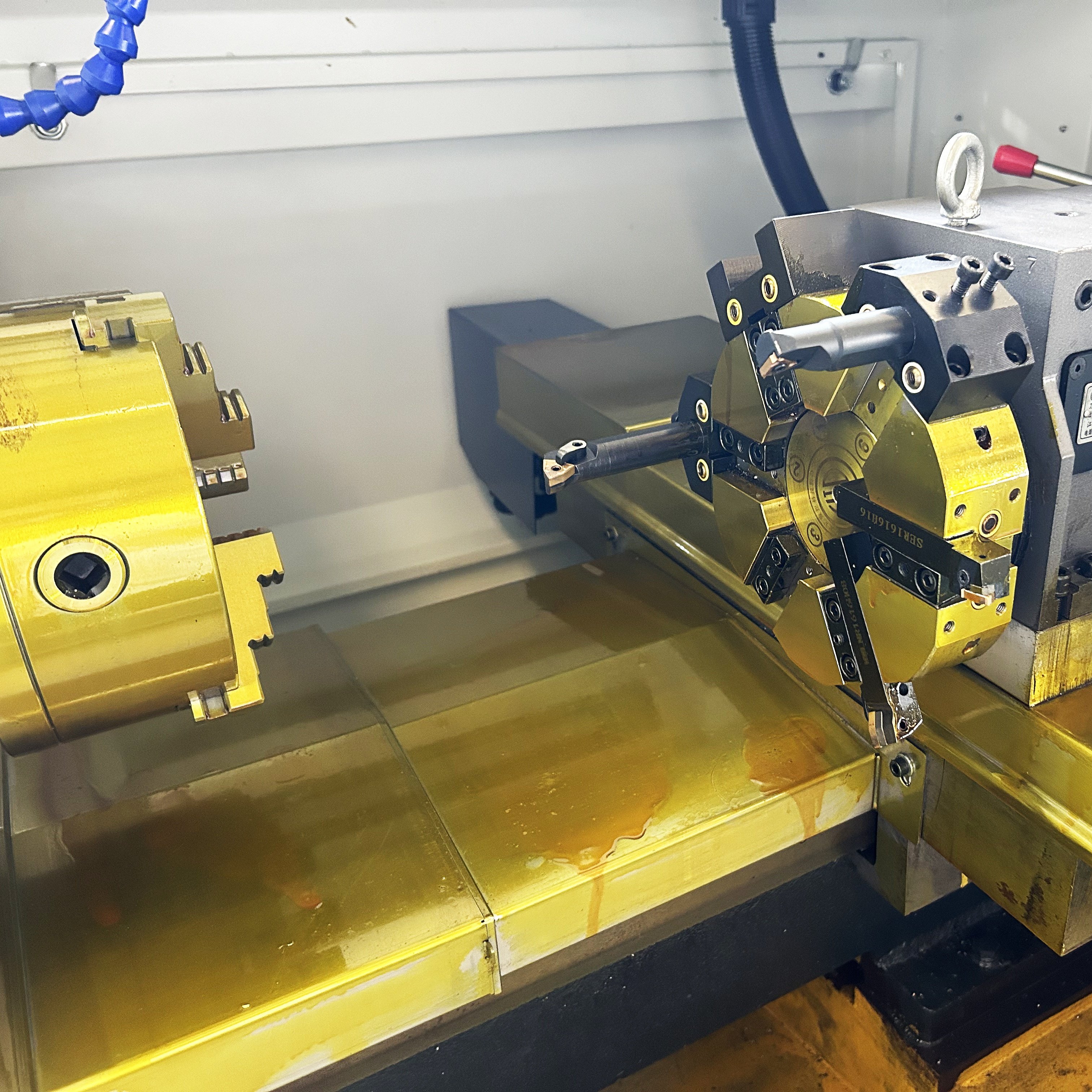Instrument CNC Lathe Ck6130 Mini Cnc Machines for Metal With a Cast-Iron Bed Cnc Flath Lathe Machine