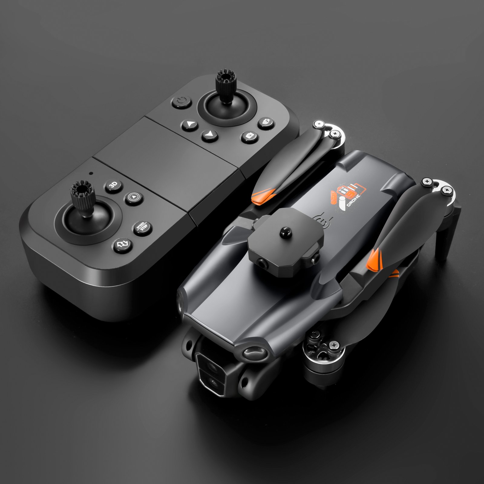 2024 New RC HD Camera Drone Optical Flow Positioning Brushless Motor Quadcopter Obstacle Avoidance for Adults