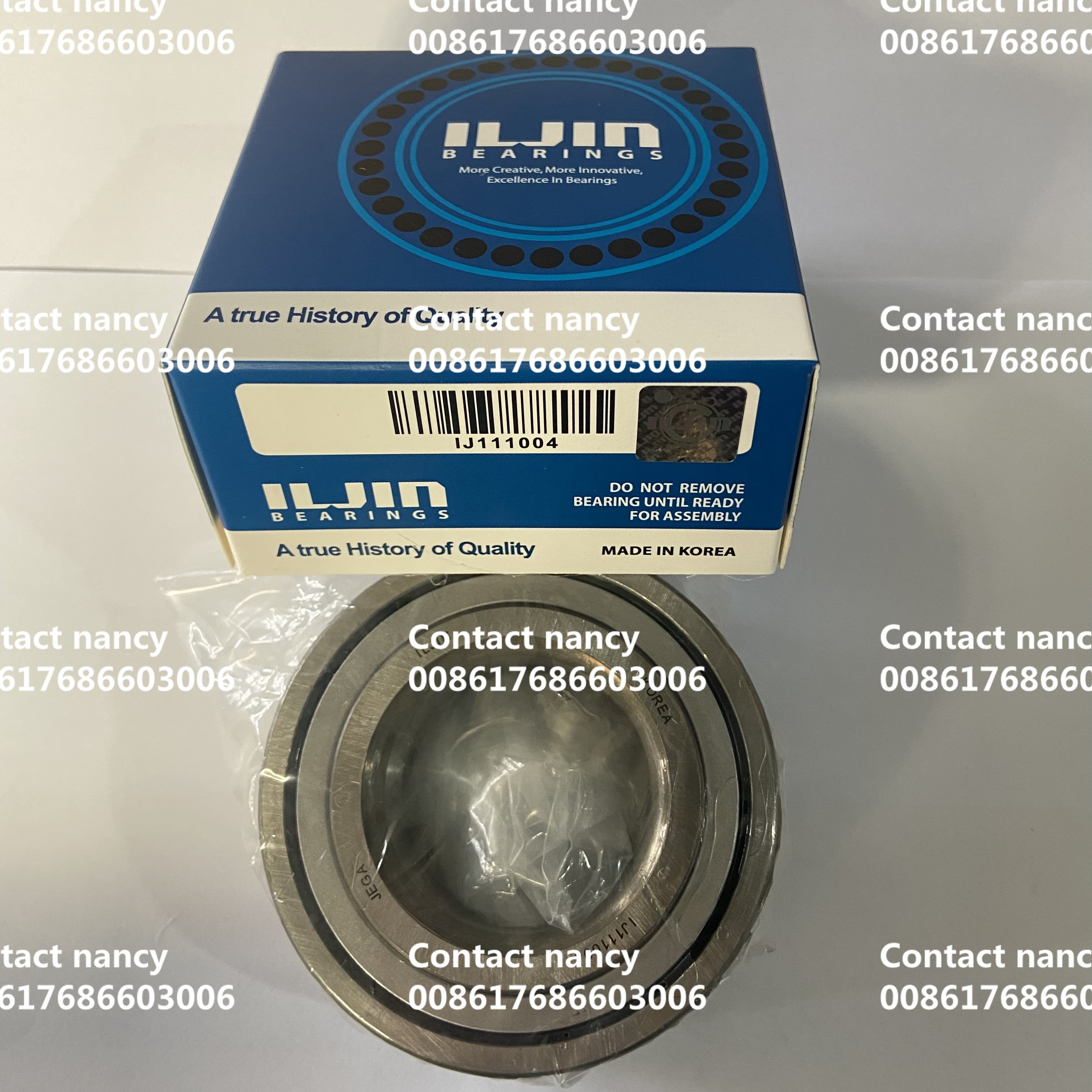 Korea IJLIN Auto Wheel Hub Bearing IJ111003 5172038110 / 517203S100 DAC4584DWCS76 DAC4584DW 45BWD03 MB633429