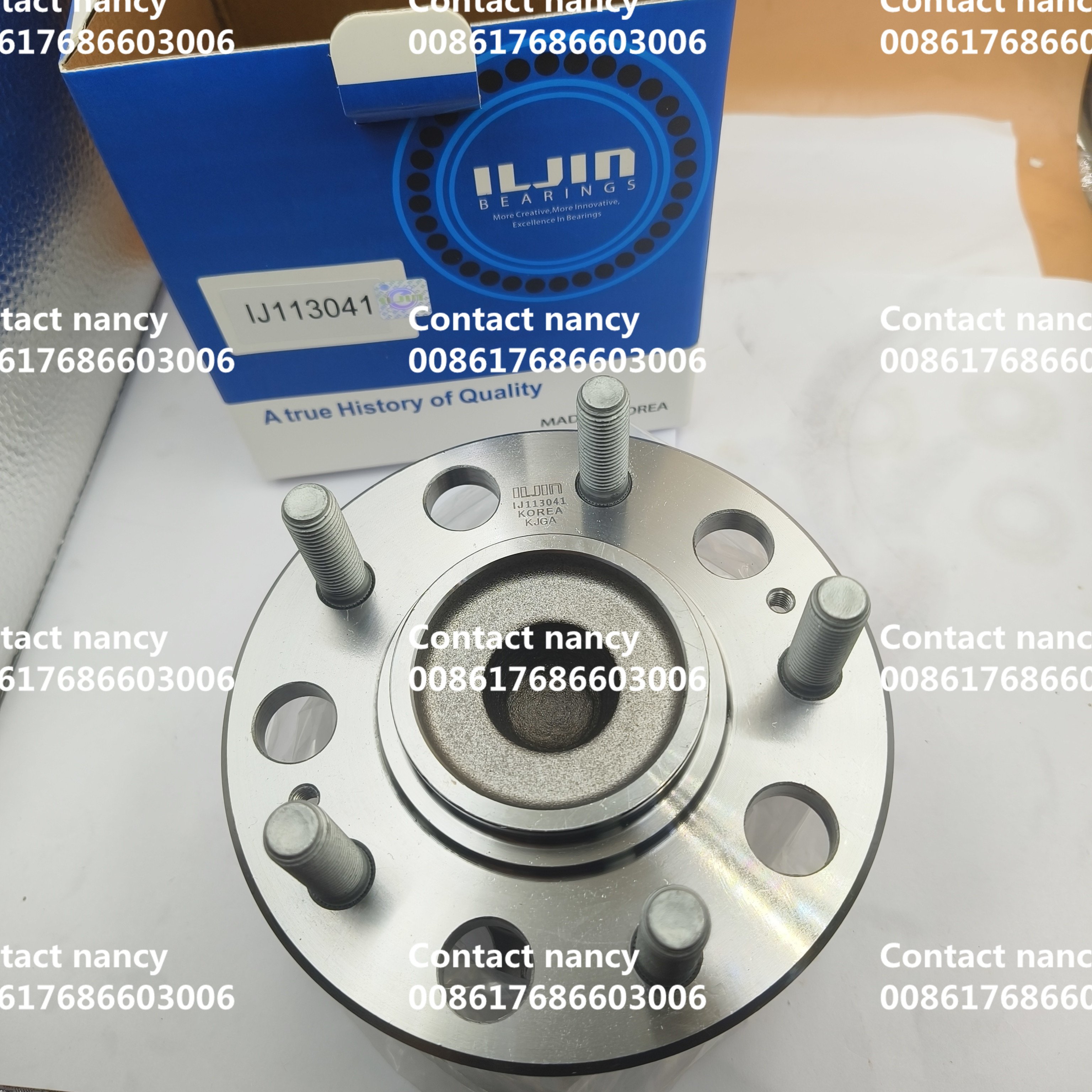 Korea IJLIN Auto Wheel Hub Bearing IJ111003 5172038110 / 517203S100 DAC4584DWCS76 DAC4584DW 45BWD03 MB633429