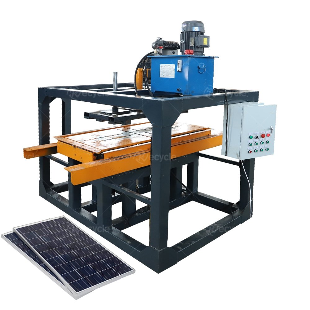 Solar Panel Recycling PV Panels Dismantling Machine Disassembling Machine