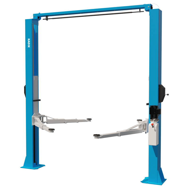 Heavy Duty Two-Post Truck Lift with CE Approval Double Cylinder Hydraulic Drive for Car Lifting