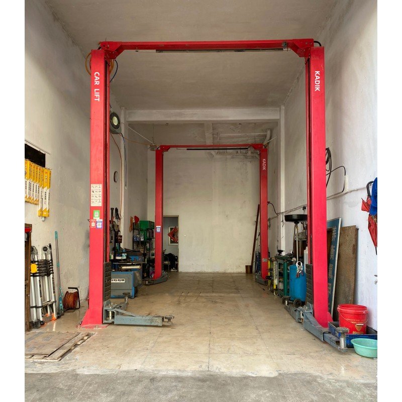 Heavy Duty Two-Post Truck Lift with CE Approval Double Cylinder Hydraulic Drive for Car Lifting