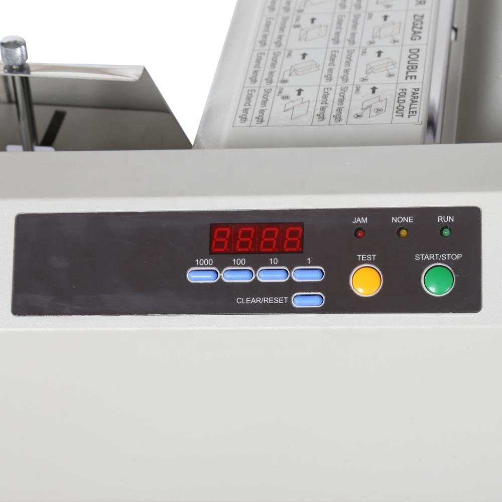 EP-42F A3 A4 Desktop Automatic Paper Folding Machine Greeting Card Book Leaflet Brochure Tissue Paper Foldimate Folding Machine