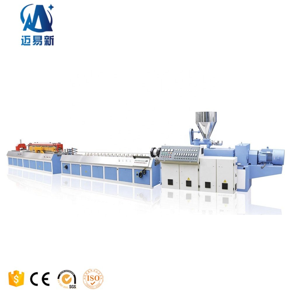 Bamboo and Plastic Composite Plate/board Production Extruder Machine