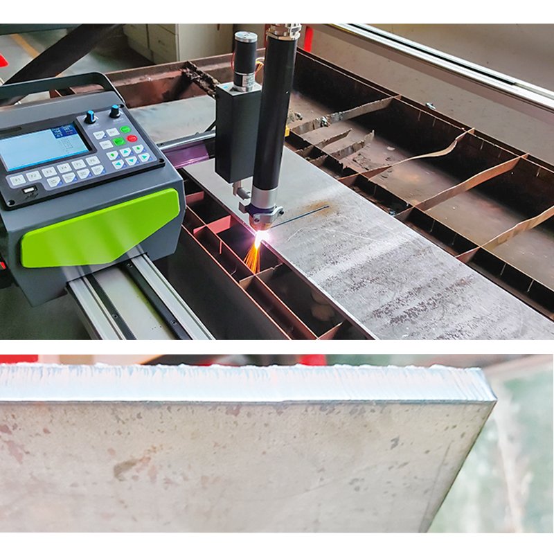 25mm Cut Portable Plasma CNC MINI Cutting Machine 200A Plasma by Screw air Compressor High-definition Flat Steel CNC Technology