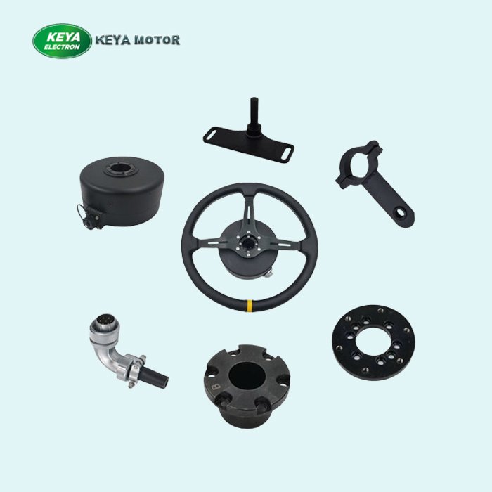 Wholesale Price Steering Wheel Gear Electric Steering Motor 12V 50W Automatic Tractor Motor