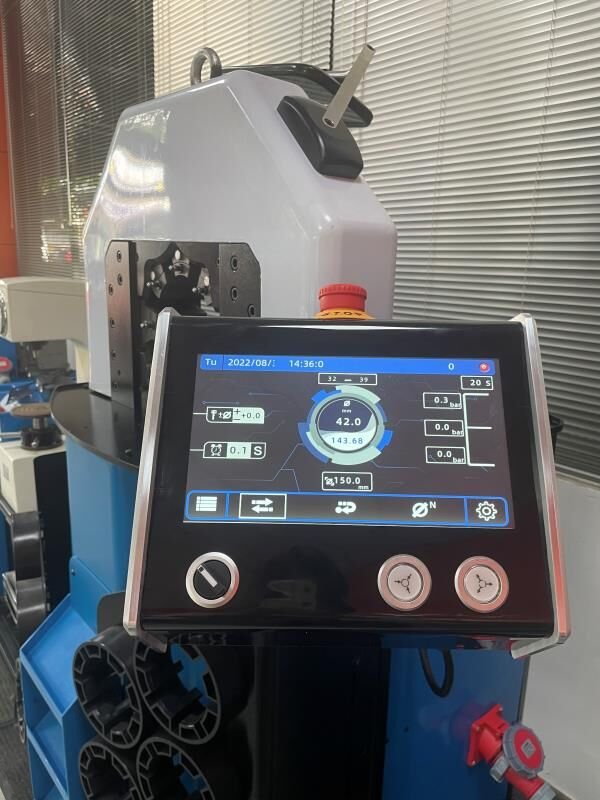 4" Big Diameter Ultra-thin Hose Crimper Heavy Duty Hydraulic Hose Crimping Machine with Touch Screen