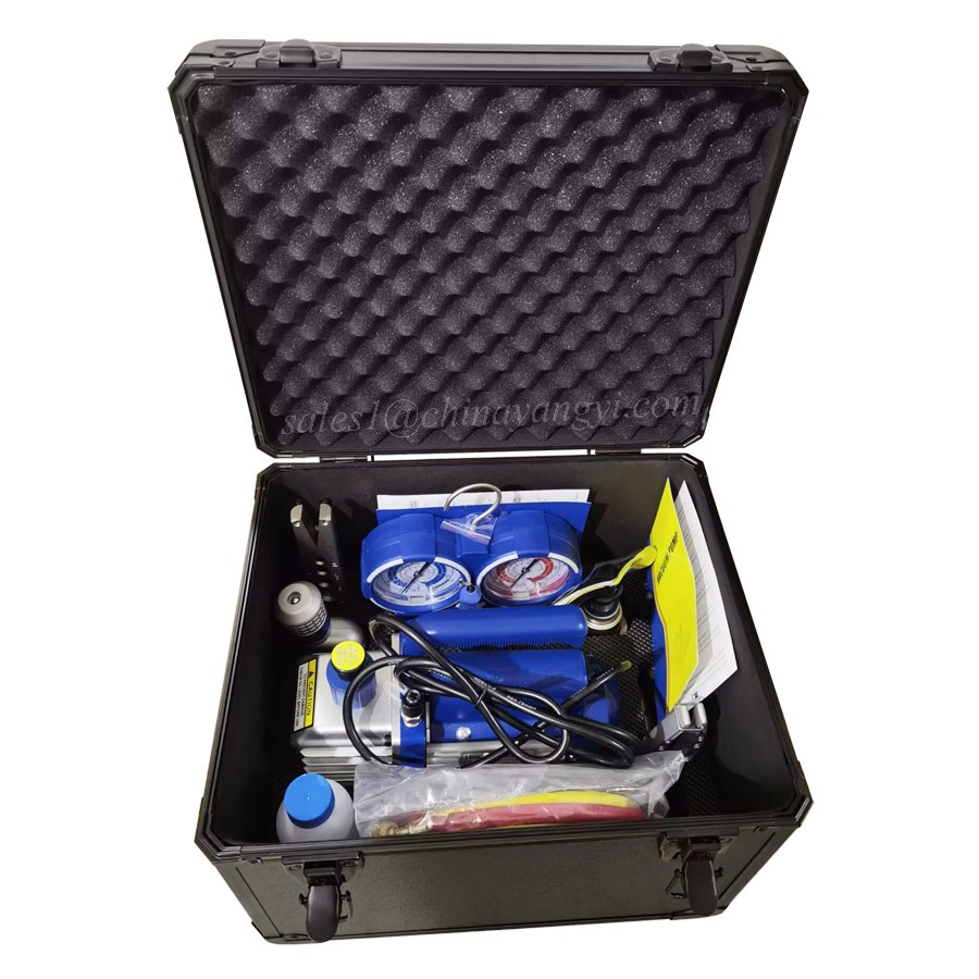 R32 Series Vacuum Pump Manifold Gauge Tube Expander Multifunctional Refrigeration Tools Kit FT-8B Air Conditioner Service Tools