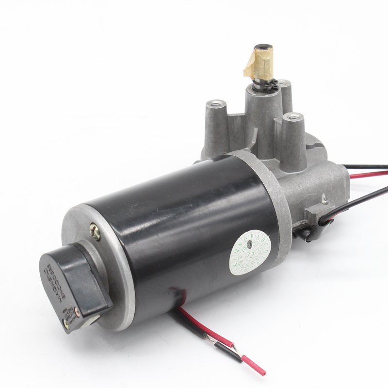 59mm 90 Degree Right Angle 24V 12V DC High Torque Bronze Worm Gear Motor for Garage Door
