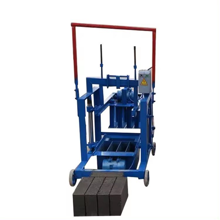 Australia Manual Small Diesel Vibrating Soil Hollow Cement Laying Block Concrete Brick Making Machine Price