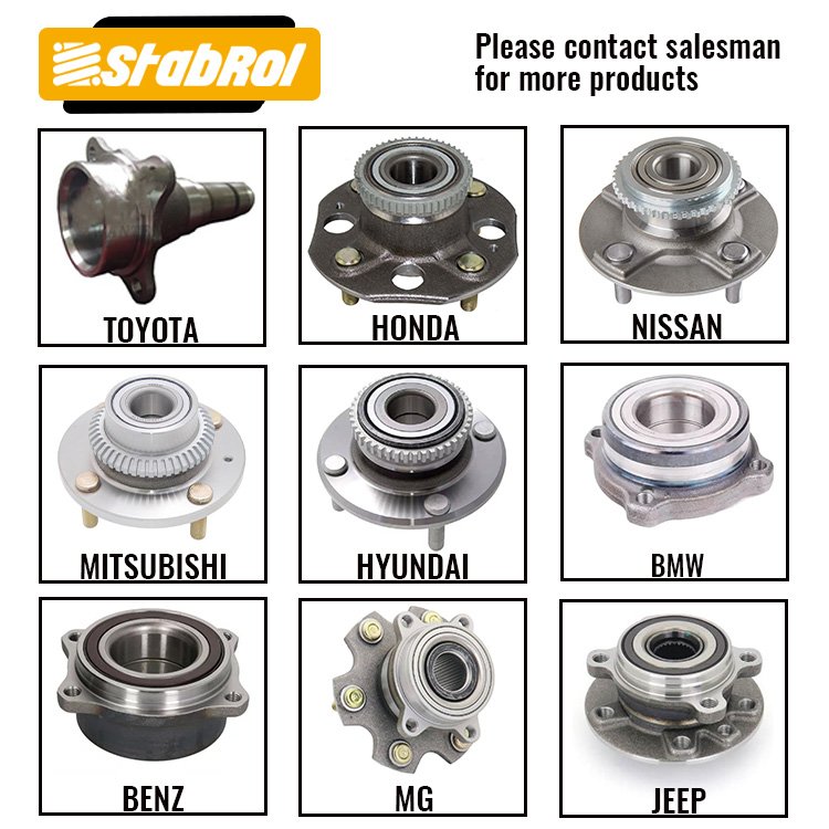 Wheel Hub Bearing for Chery A13 FENGYUN A13-3301030 REAR Axle Auto Steering Systems Auto Parts Hub Unit