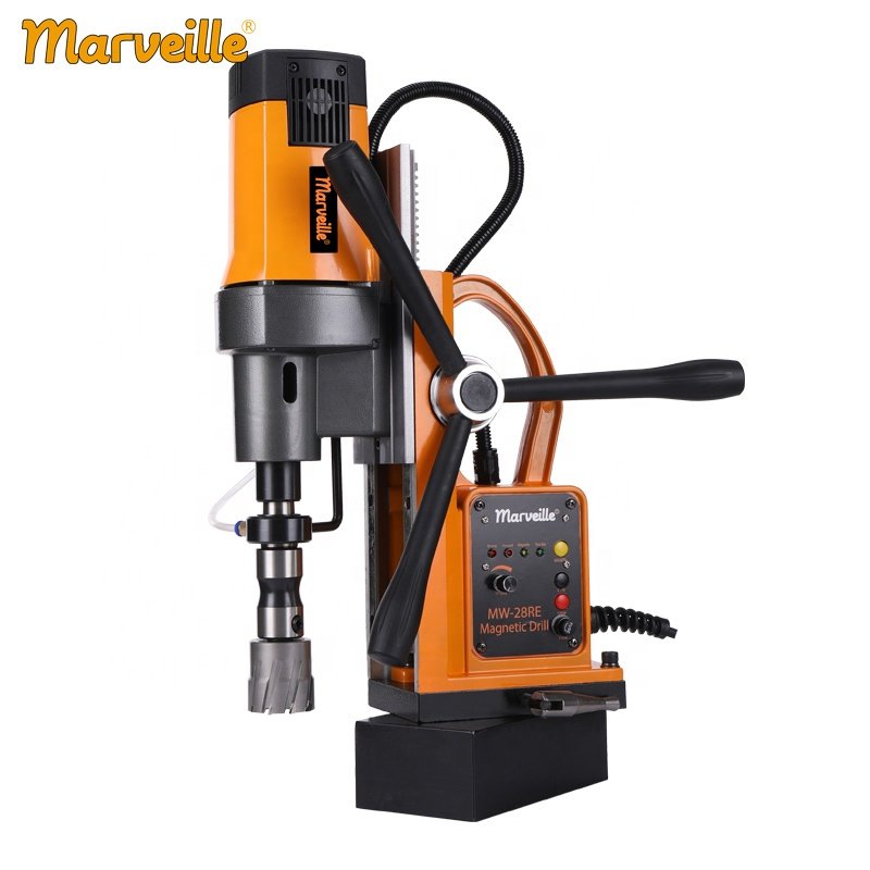 Marveille MW-25RE 25MM MT3 MT2 15500N High Quality Professional Fast Magnetic Drill Tap Machine Automatic 3 Speed Magnetic Drill