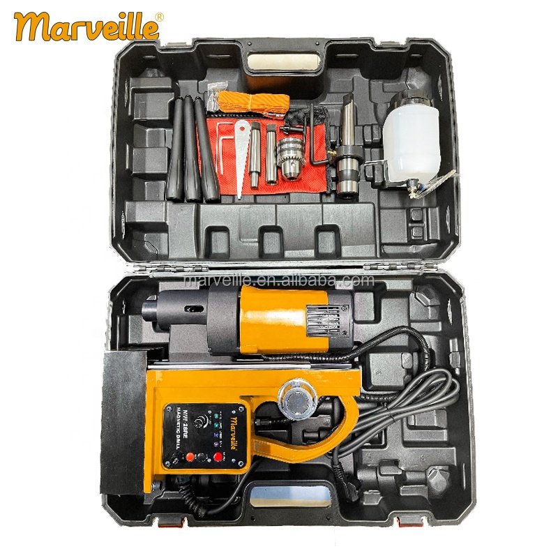 Marveille MW-25RE 25MM MT3 MT2 15500N High Quality Professional Fast Magnetic Drill Tap Machine Automatic 3 Speed Magnetic Drill