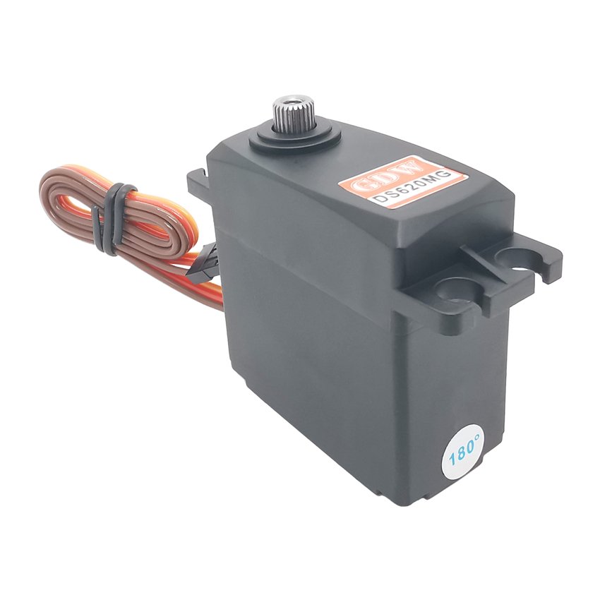 DS620MG 22kg Servo Metal Gear Digital for RC Helicopter Plane Boat Car Robot-Versatile Motors