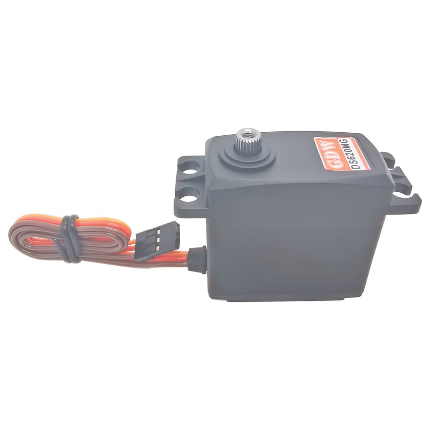 DS620MG 22kg Servo Metal Gear Digital for RC Helicopter Plane Boat Car Robot-Versatile Motors