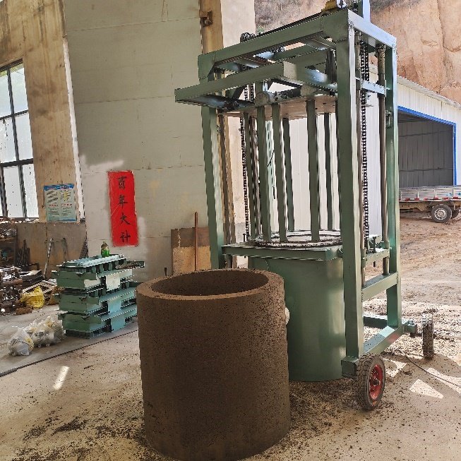 Customized Culvert Cement Well Round Ring Concrete Pipe Forming Machine S-Shaped V-Shaped Blocks