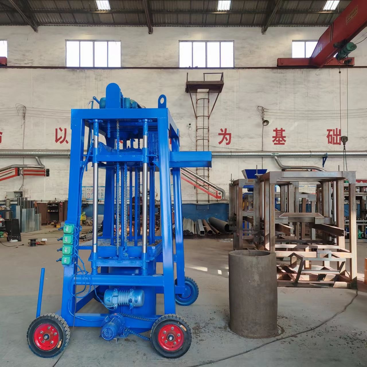 Customized Culvert Cement Well Round Ring Concrete Pipe Forming Machine S-Shaped V-Shaped Blocks