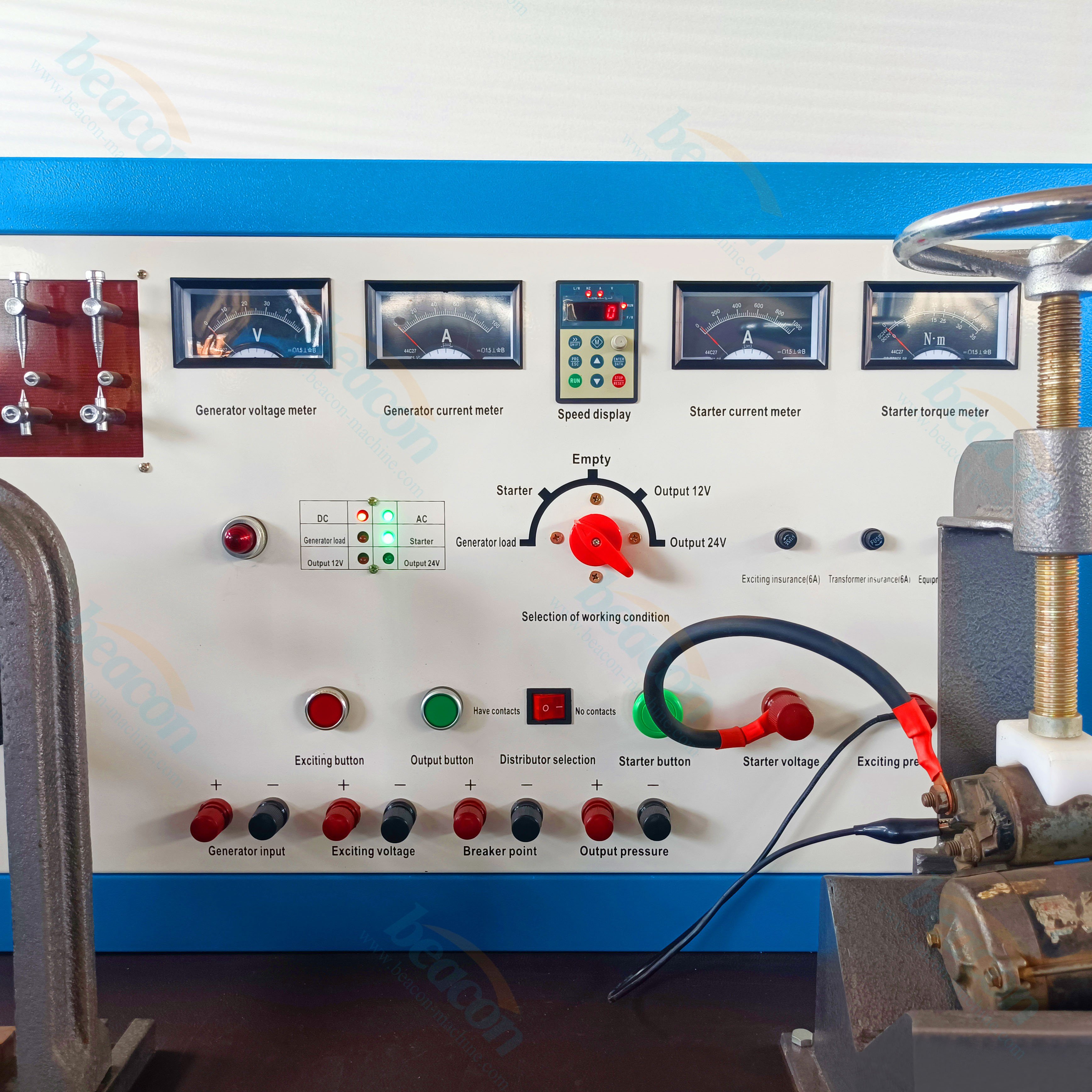Bcqz-2b Electrical Generator Starter and Alternator Test Stand Alternator and Starter Motor Universal Test Bench