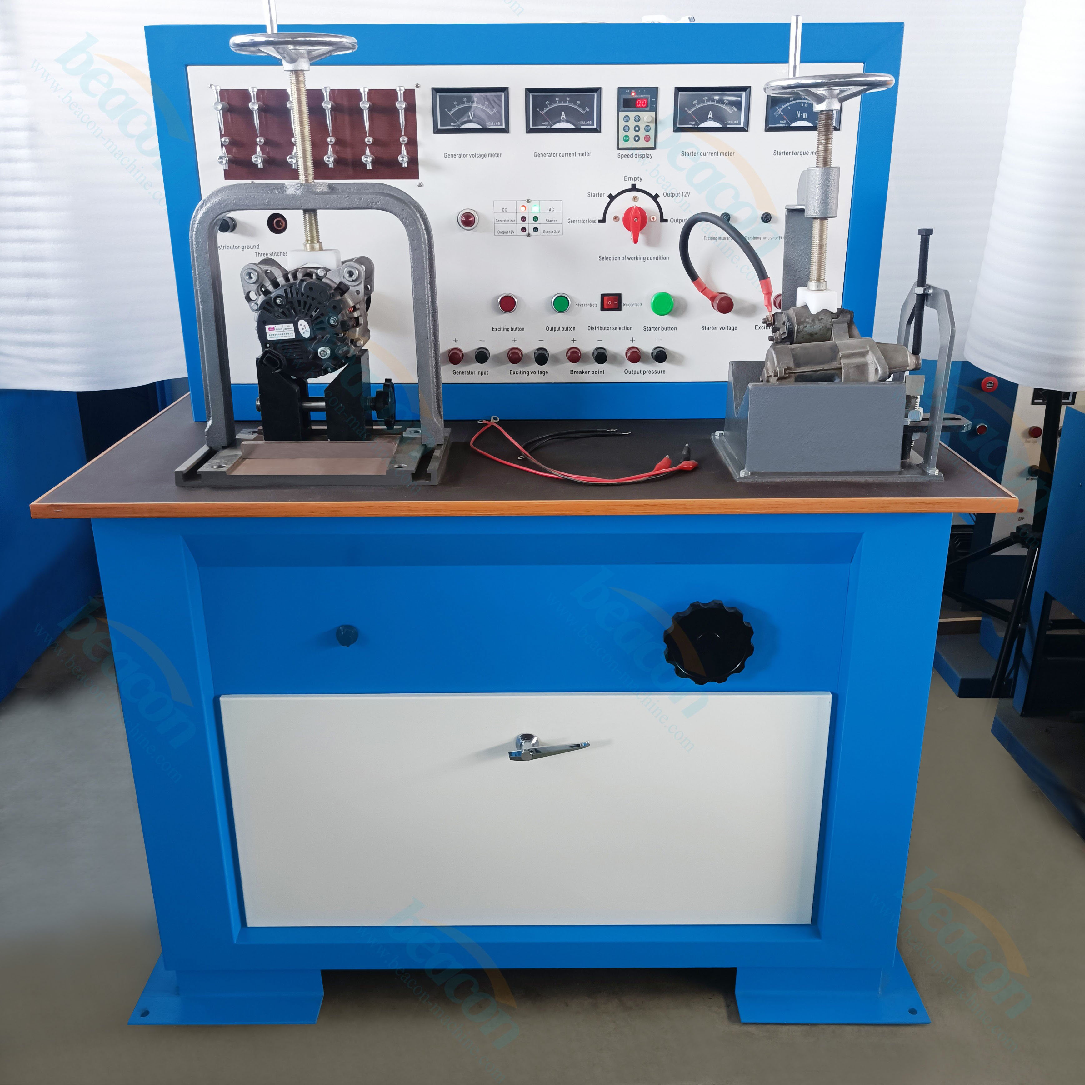 Bcqz-2b Electrical Generator Starter and Alternator Test Stand Alternator and Starter Motor Universal Test Bench