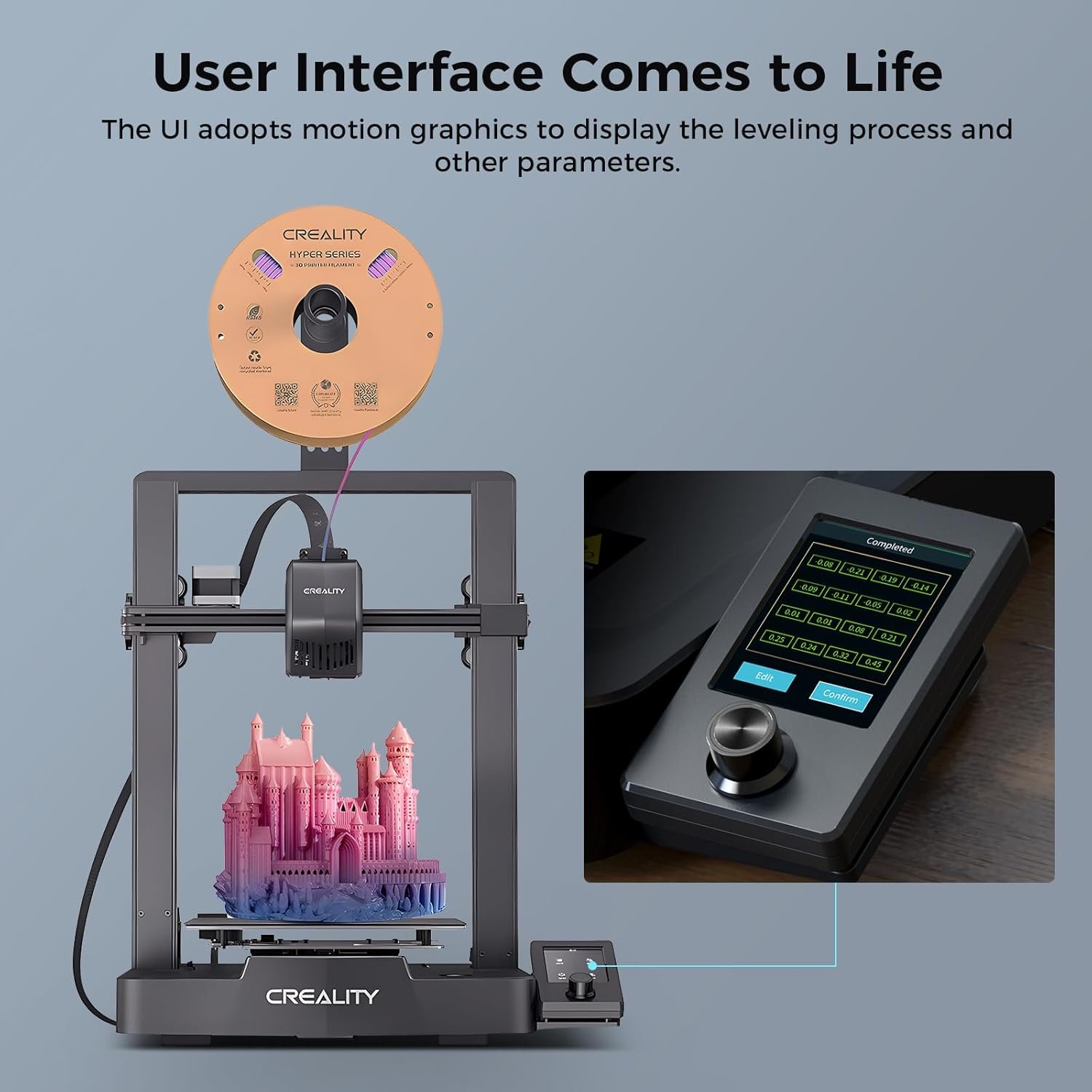 Ender-3 V3 SE 3D Printer 250mm/s Max Printing Speed Upgraded Visual Ui Auto Filament Loading