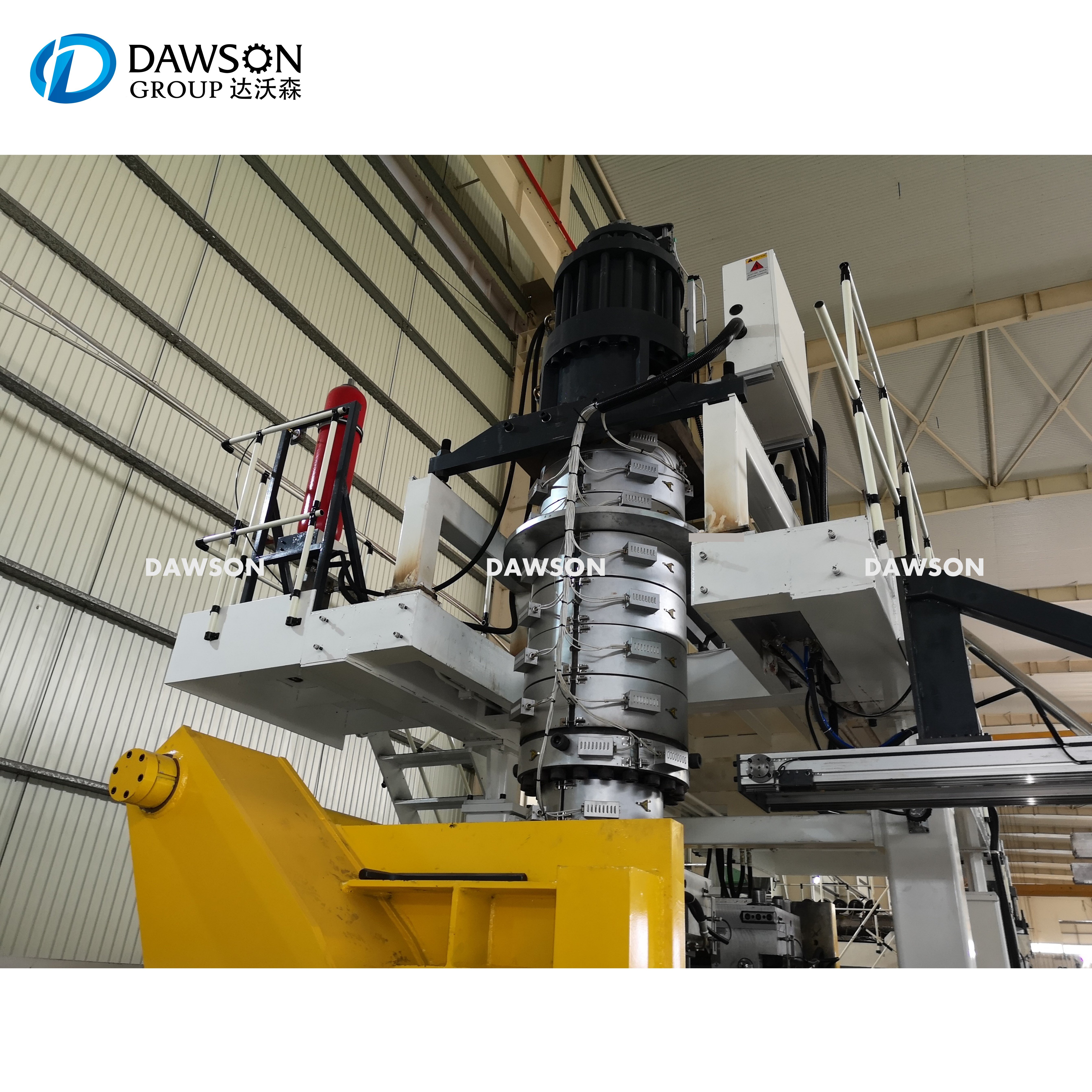 220L Barrel Moulding 55 Gallon Plastic Double Ring Chemical Drum Making Machines Extrusion 200 Liter Blow Molding Machine