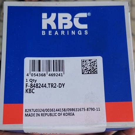 KBC Wheel Hub Bearing F-848244.TR2-DY Auto Wheel Bearing F-848244 F848244TR2DY Used for BENZ