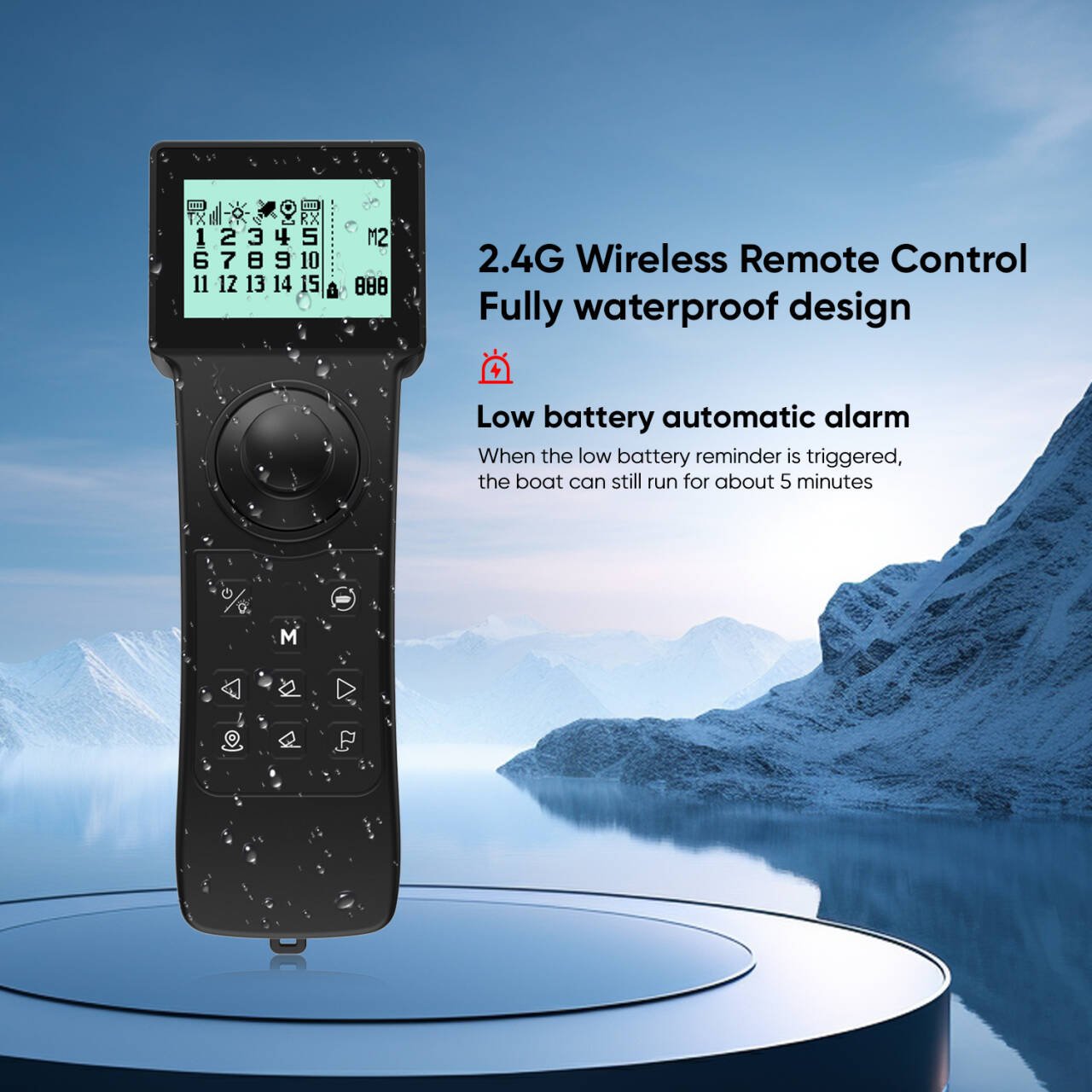 100 GPS Carp Fishing Bait Boat High Power at High Speeds with 2KG Load Remote Control RC for Fishing Product Bait Boats