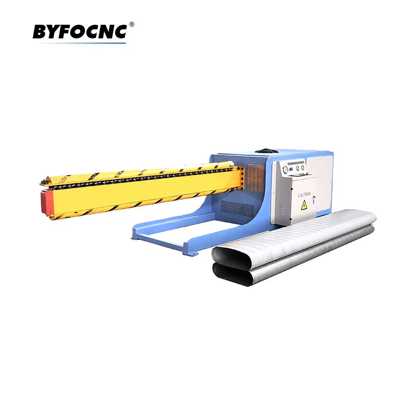 Easy to Use BYFO Made HVAC Auto Duct Manufacturing Oval Duct Roller Machine
