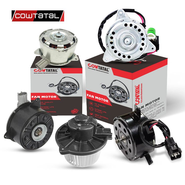Cowtatal Auto Cooling Radiator Fan Motor for Toyota Nissan Mazda Hyundai Mitsubishi Chevrolet Ford Hyundai Kia Fan Motor