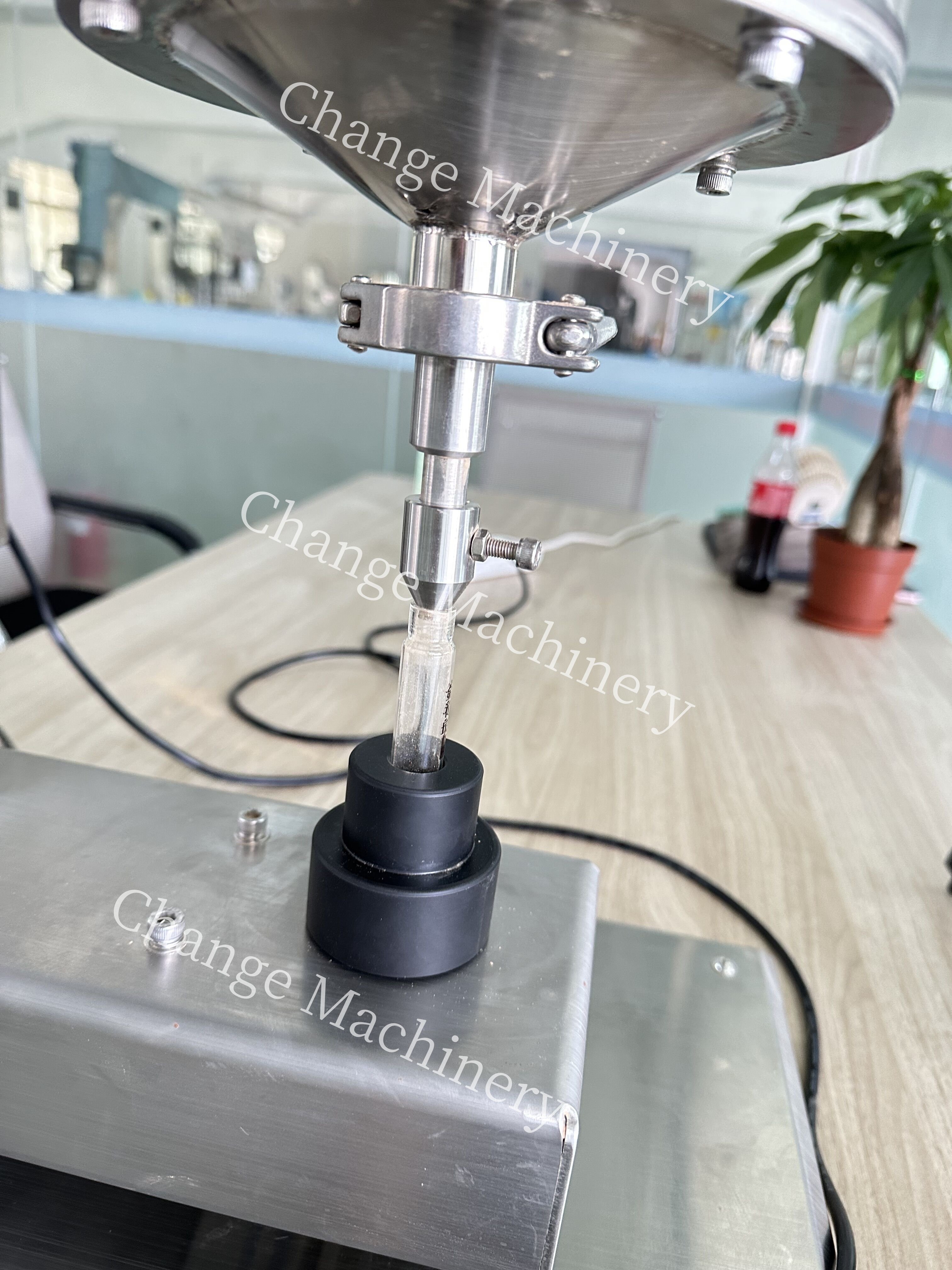 0.2-1g Semi-auto High Precision Lab Powder Filling Machine Chemical Powder Dispenser