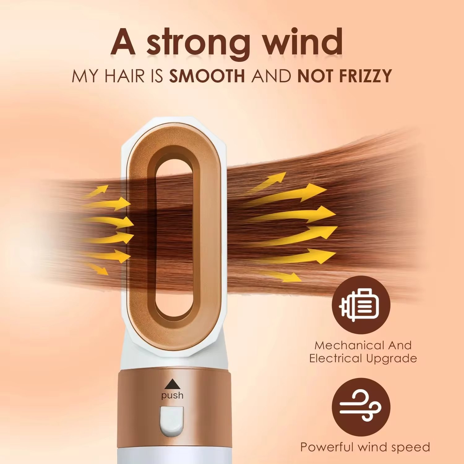 Factory Price 5 in 1 Blowout Hair Dryer Brush Hot Comb One Step Volumizer Hair Blow Dryer Brush Multi Styler
