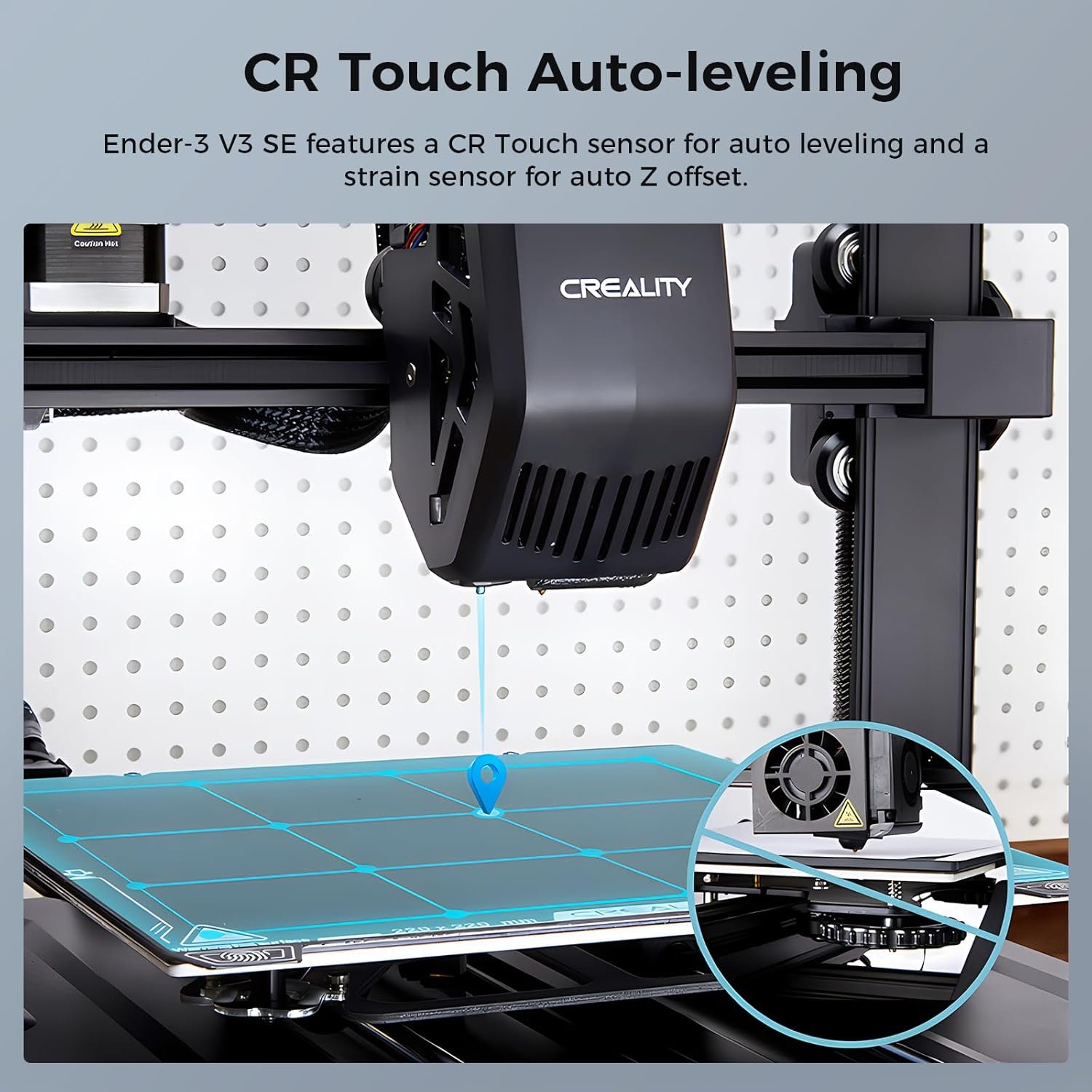 Ender-3 V3 SE 3D Printer 250mm/s Max Printing Speed Upgraded Visual Ui Auto Filament Loading