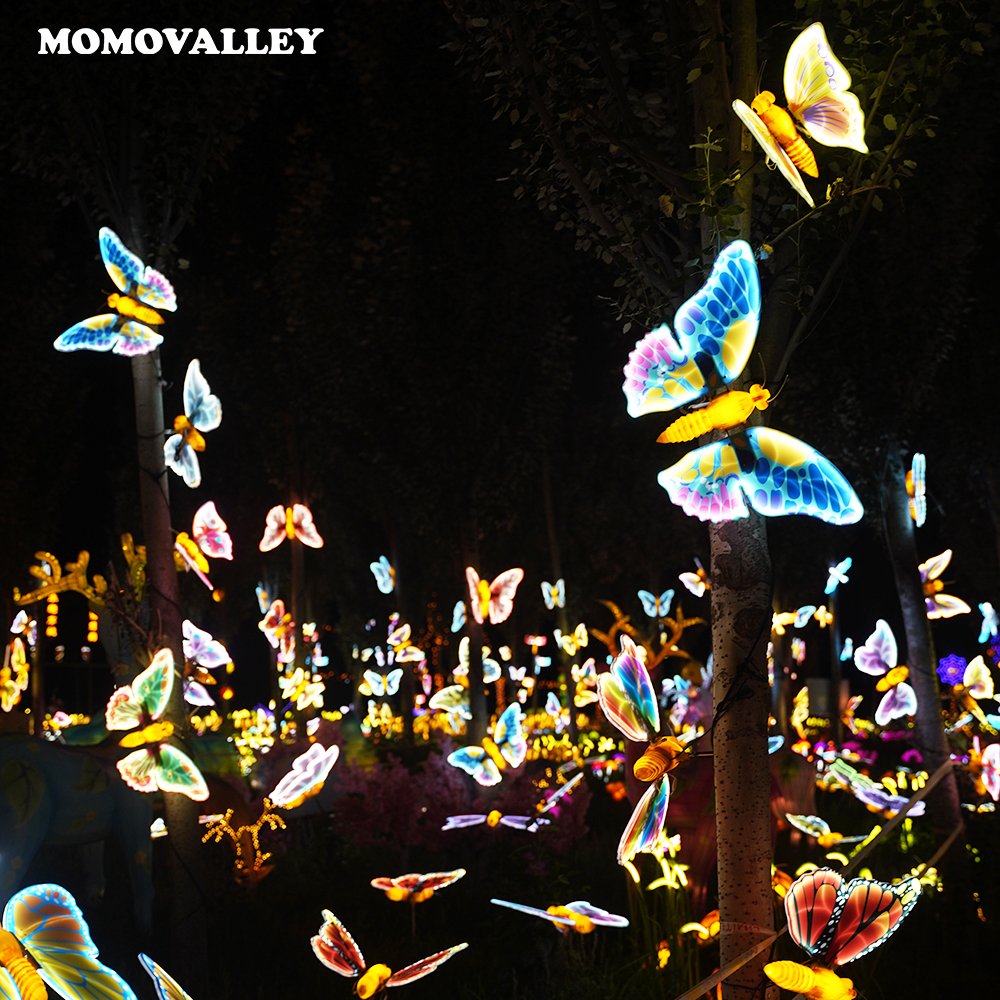 Christmas Holiday High Brightness Led butterfly Home Outdoor Decor Decoration Summer Decor for Outdoor Garden
