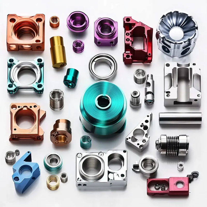 Customized CNC Machined Part Cutting Service Stator Cover and Rotor Cover Brushless Motor Components Applied for Drone
