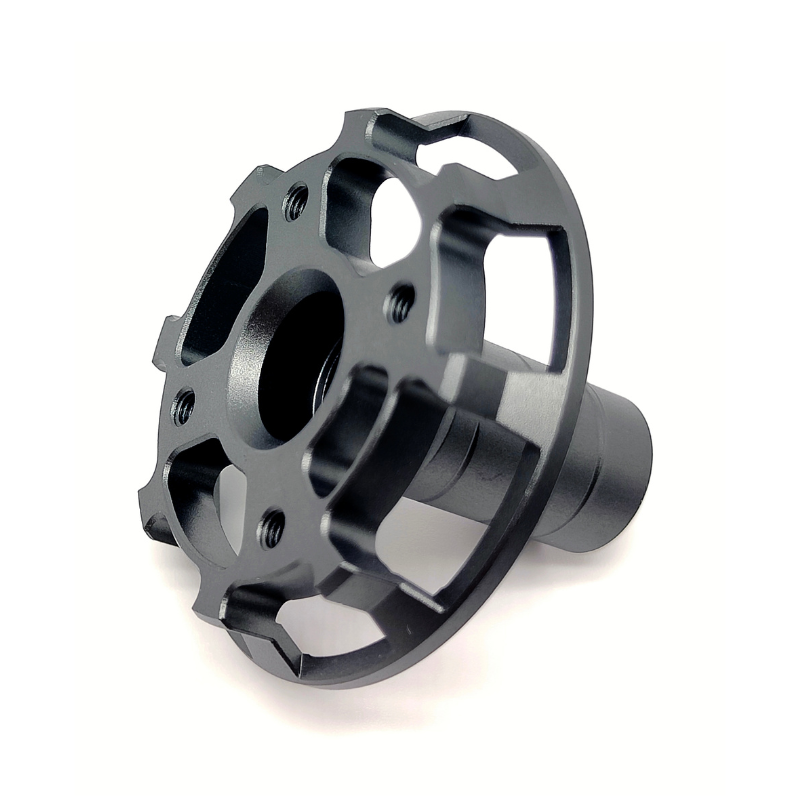 Customized CNC Machined Part Cutting Service Stator Cover and Rotor Cover Brushless Motor Components Applied for Drone
