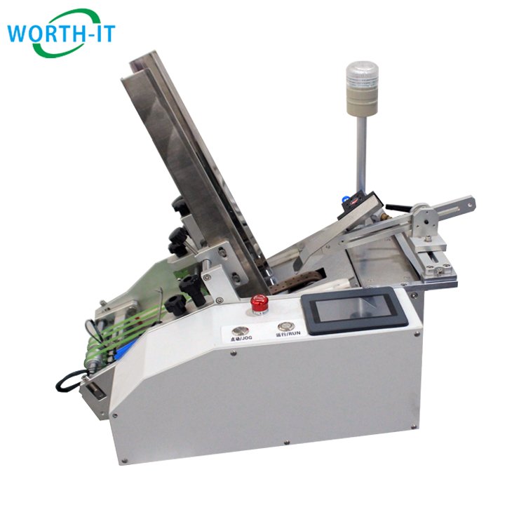 Auto Feeder Brand Card Instruction Batch Count Collators Auto Production Line Friction Feeder with Counting Function