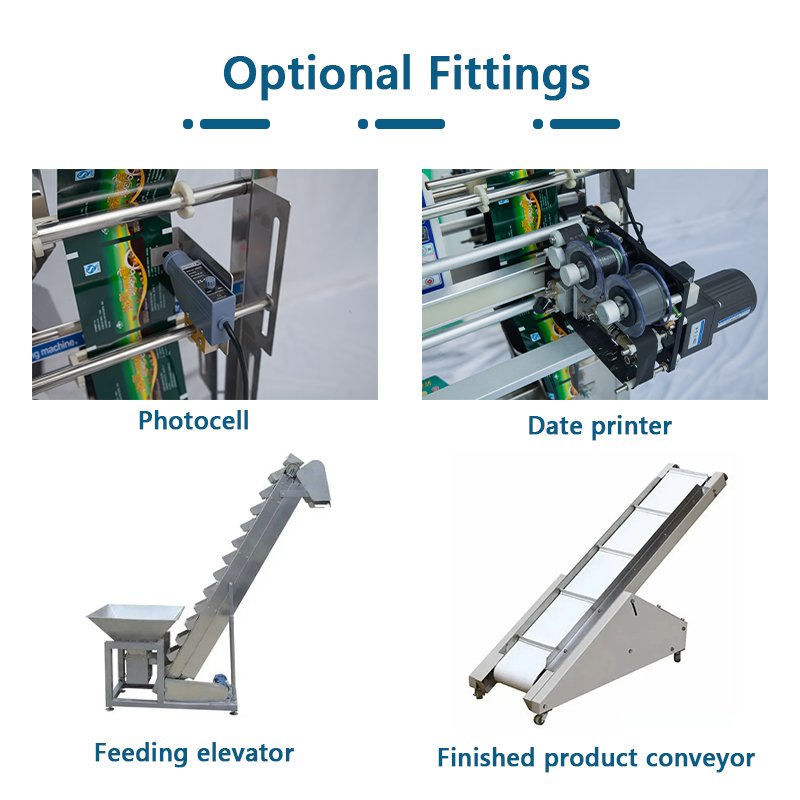 Cashew Nut Soybeans peanuts Sunflower Seed Packaging Machine Pistachio Almonds Hazelnut Dry Food Dry Fruit Nuts Packing Machine