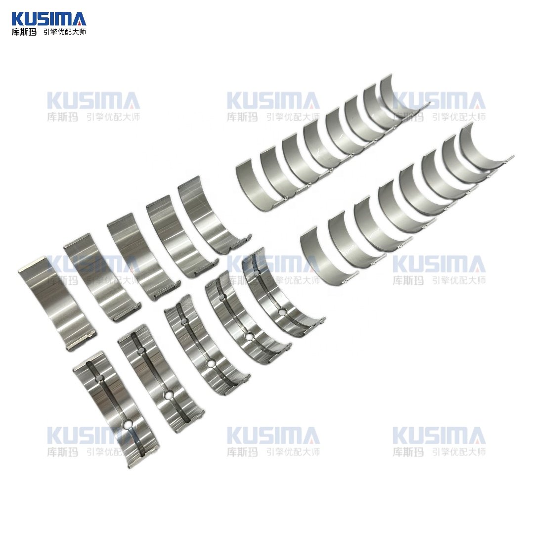 KUSIMA 100% Tested STD Main Bearings and Con Rod Bearings156 for Mercedes-Benz benz M156 3.0BT 8 Cyl OE 1560300917 OEM Quality