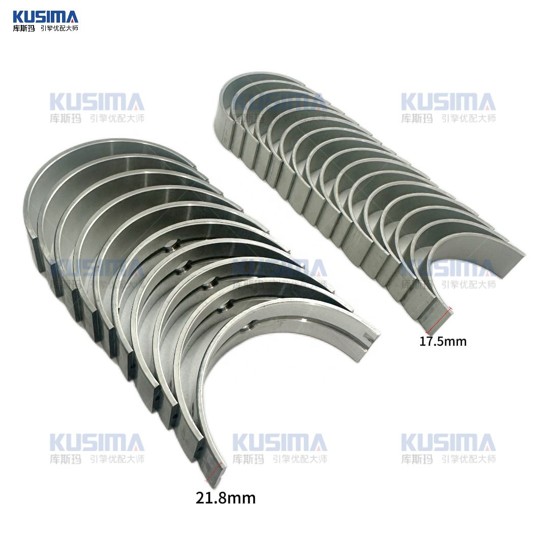 KUSIMA 100% Tested STD Main Bearings and Con Rod Bearings156 for Mercedes-Benz benz M156 3.0BT 8 Cyl OE 1560300917 OEM Quality