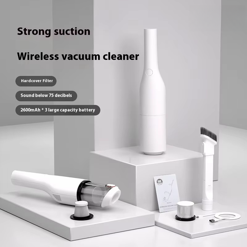 2025 Handheld Wireless Super High Power Dual-Use Home Car Vacuum Cleaner Convenient Silent Large Suction Dry Cleaning Cars